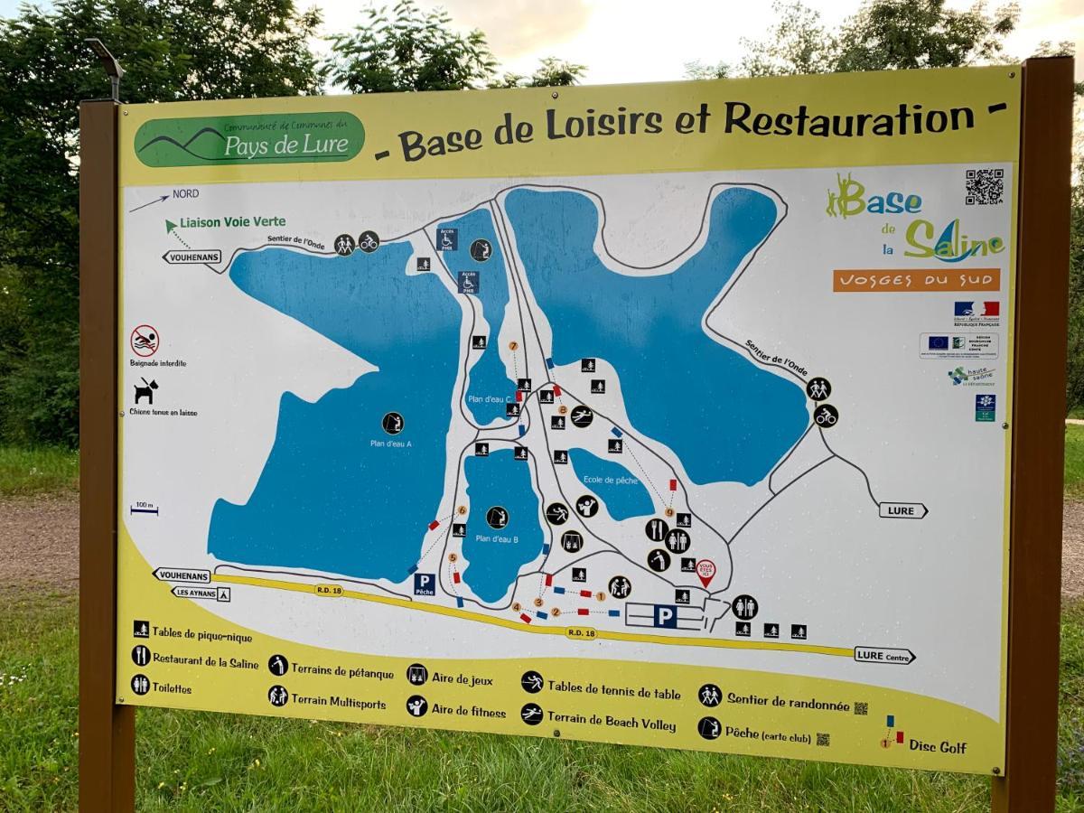 לור Les Jardins D'Elise, Calme Et Verdure A Lure מראה חיצוני תמונה